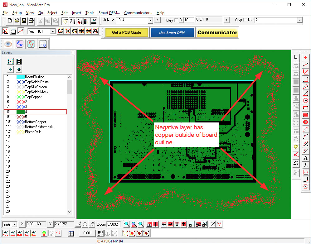 Convert negative to positive layers